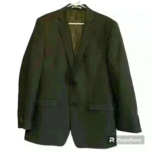 Joseph Abboud 100% wool, fully lined, 2 button, brown suit coat. Men’s size 42R‎